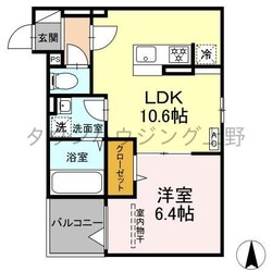 T&P TAKENOTSUKAの物件間取画像